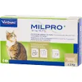 Milpro Grand Chat- 4 Comprimés