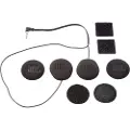 Cardo Kit audio 45 mm compatible avec la plupart des casques de communication (pack individuel) noir