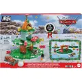 Disney Calendrier de l'Avent Cars Minis de Disney et Pixar avec 24 pi ces surprises comprenant 4 mini voitures jouets, piste empilable Storytel