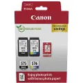 Canon PG-575/CL-576 Cartouche + Papier Photo