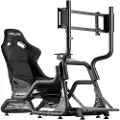 Oplite Cockpit de simulation de course GTR S8 Infinity Noir