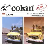 Cokin X125S Filtre dégradé tabac 2 doux (Filtre dégradé gris), Filtre photo, Marron