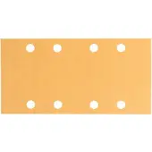 Bosch Feuilles abrasives, set de 10 pièces 93 x 186 mm, 100