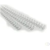GBC Dos de reliure en fil métallique division US, Relieuse : accessoires, Argent