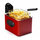 Frifri Friteuse 3.5l 3200w rouge - - 1905R DUOFIL -