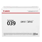 Canon 039 BK - Noir - Toner