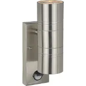 Lucide Arne LED Applique Argent avec Détecteur de Mouvement M