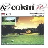 Cokin X125 Filtre dégradé tabac 2 (Filtre dégradé gris, 84 mm), Filtre photo, Marron