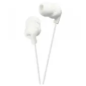 JVC Écouteurs intra-auriculaires - - HA-FX10 - Blanc - Isolation de bruit - Filaire