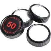 Caruba writable rear lens cap kit Canon (4 stuks)