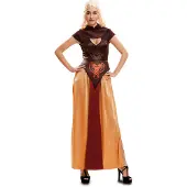 MOM Costume De Femme Guerrière Reine Dragon