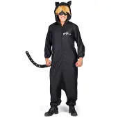 MOM Pijama Cat Man Costume Noir XS Enfants