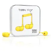 Happy Plugs - Ecouteurs intra-auriculaires - Jaune