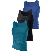 H.I.S. T-Shirt bleu / pétrole / noir