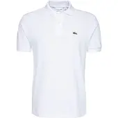 Lacoste Classic Fit Polo blanc, Unicolore