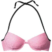 Buffalo Hauts de bikini rose clair / noir / blanc