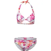 Venice beach Bikini rose / blanc