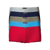 H.I.S. Culotte marine / bleu clair / gris / kaki / rouge