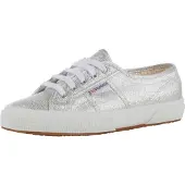 Superga Dames Faible Sneaker 2750 LAMEW S001820 couleur argent