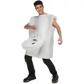 MOM Bidet Man Costume Clair M-L Enfants
