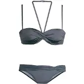 LASCANA Bikini anthracite