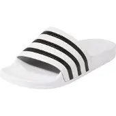 Adidas Mule 'Adilette' noir / blanc