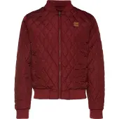 Urban Classics Veste mi-saison 'Diamond Quilt' bourgogne