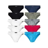 H.I.S. Slip mélange de couleurs