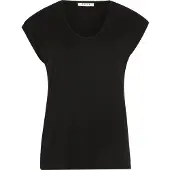 Pieces T-shirt 'Billo' noir / blanc
