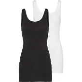 ONLY Haut 'ONLLive Love' noir / blanc