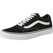 Vans Baskets basses 'Old Skool' noir / blanc