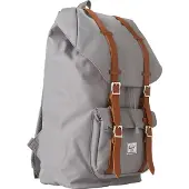 Herschel Little America 15" Grey/Tan PU 25 L