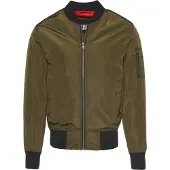 Urban Classics Veste mi-saison olive / noir
