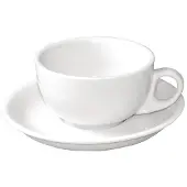 Olympia Tasses à cappuccino blanches 284ml