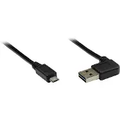 GOOD CONNECTIONS USB2.0 Kabel EASY A gew.-Micro B schw. 1m