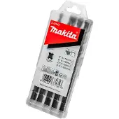 Makita Ensemble de forets à pierre D-36049 5 pcs SDS-Plus 6 8 10 12 x 160mm forets à percussion