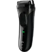 Braun Rasoir 3020 Noir - Électrique, sans fil et câble, nettoyage facile