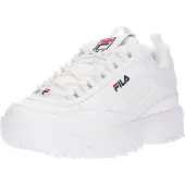 FILA Baskets basses 'Disruptor' bleu foncé / rouge / blanc