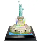 Cubicfun Cubic Fun 3d Puzzel Statue de la Liberté LED