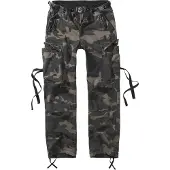 Brandit Pantalon cargo beige / kaki / vert foncé