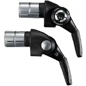 Shimano Bar-ends Levers Dura Ace Shifter Noir,Argenté 2/3 x 11s