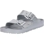 Birkenstock Sandales 'Arizona' gris argenté