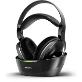 Philips SHD8850/12 Casque & écouteurs Sans fil Bandeau Musique Noir