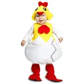 MOM Chick Kids Costume Jaune 3-4 Years Enfants