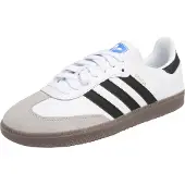 Adidas Originals Baskets basses 'Samba' gris / noir / blanc