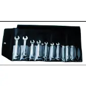 Bahco Lilliput Metric Two/end Open End Set Fixed Wrench Set 10 Units Noir