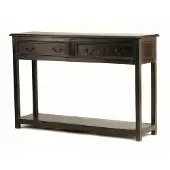 Nordal Console A/s Moss Avec 2 Tiroirs-noir | 2565