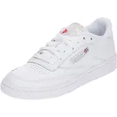 Reebok Baskets basses 'Club C 85' gris / rouge / blanc