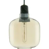 Normann Copenhagen Suspension , Or / laiton, Salon / séjour, Verre