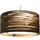 Graypants Lampe suspendue Drum 18 naturel